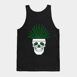 Skull and Plant Tank Top
